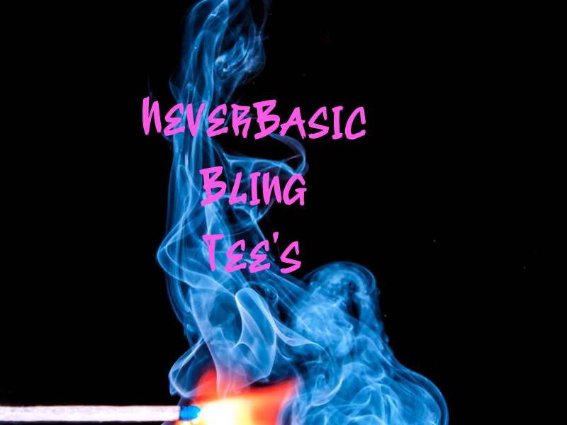 NeverBasic Bling Tee's